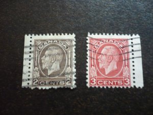 Stamps - Canada - Scott# 196-197 - Used Part Set of 2 Stamps