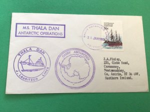 Australia Antarctic Territory 1980 stamps cover A15218