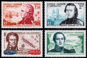 New Caledonia Scott 296-299 (1953) Mint LH VF Complete Set B