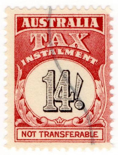 (I.B) Australia Revenue : Tax Instalment 14/-