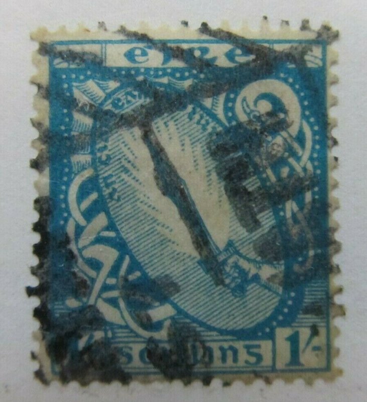 Ireland 1922 1s Light Blue Wmk SE in Monogram Fine Used 12496