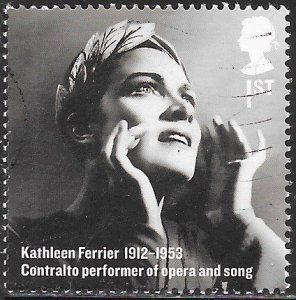 Great Britain 3002 Used - Britons of Distinction - Kathleen Ferrier (1912-53)