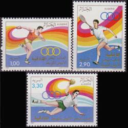 ALGERIA 1987 - Scott# 846-8 Mediter.Games Set of 3 NH