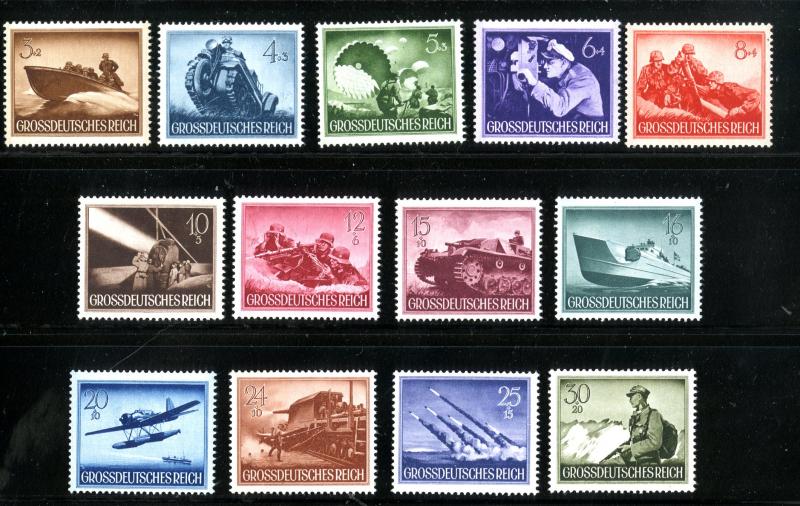 GERMANY B257-69 MNH SCV $17.00 BIN $10.00