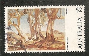 Australia   Scott    574   Painting, Trees      Used