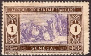 Senegal 79 - Mint-NH - 1c Preparing Food (1914)