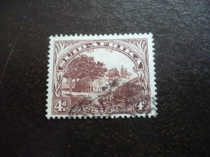 Stamps - South Africa - Scott# 28b - Used Part Set of 1 Stamp