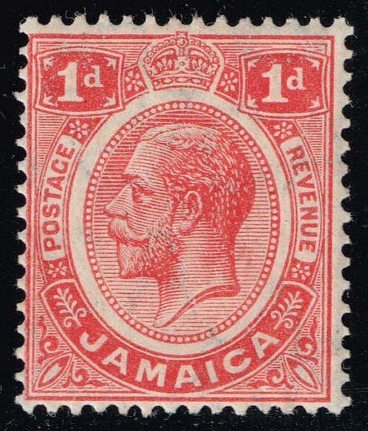 Jamaica #61 King George V; Unused