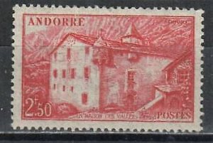 Andorra, French Stamp 90  - La Maison des Vallees