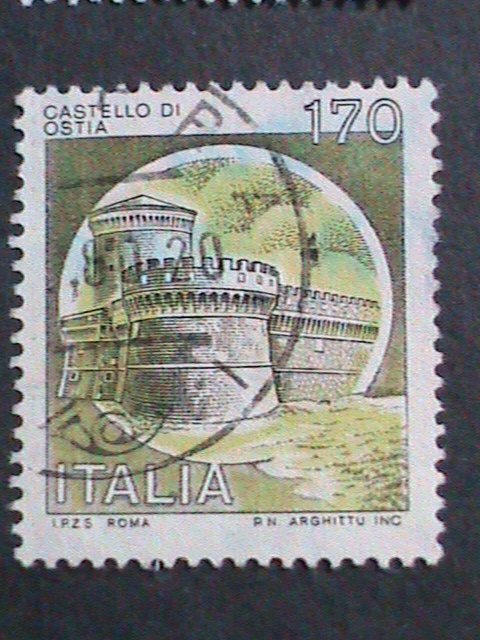 ​ITALIY-1980 VERY OLD ITALY FAMOUS CAST;ES USED STAMPS LARGE SETVERY FINE WE S