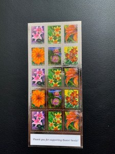 Easter Seals stamp sheet of 30,  MNH