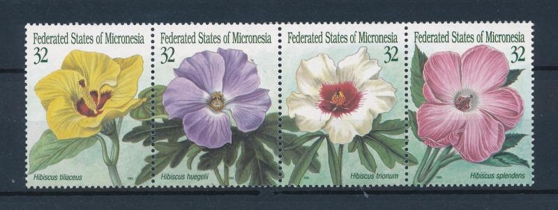 [56863] Micronesia 1995 Flora Flowers Hibiscus MNH