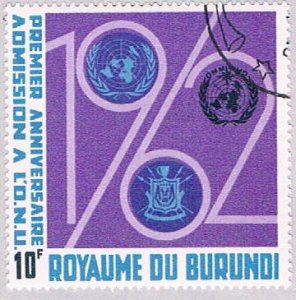 Burundi 29 Used Admission to UN 1963 (BP36716)