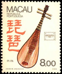 Macao #524-529, Complete Set(6), 1986, Music, Never Hinged