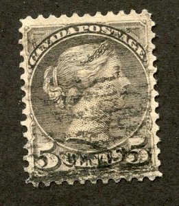 Canada, Scott #42, Used