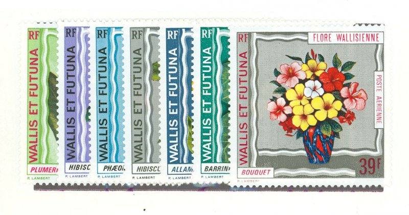 Wallis & Futuna Islands #C47-C53  Single (Complete Set) (Flowers)