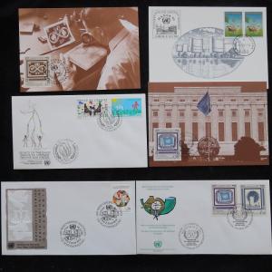 ZS-S011 UNITED NATIONS - Lot, 1991, Maximum Cards And Covers