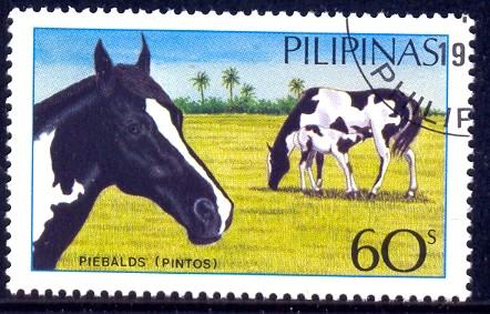 Pintos, Philippine Horse, Philippines SC#1747A Used