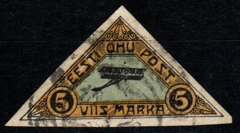 Estonia #C1  F-VF Used CV $6.50  (X1905)