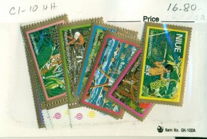 NIUE #C1-10, Mint Hinged, Scott $16.80