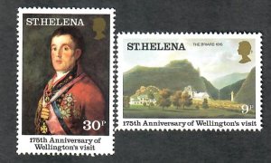 St Helena #342 - 343 MNH singles