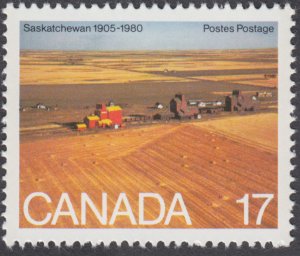 Canada - #863 Saskatchewan - MNH