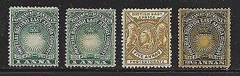 BRITISH EAST AFRICA - #15 - #17 - #80 -  ALL VF 