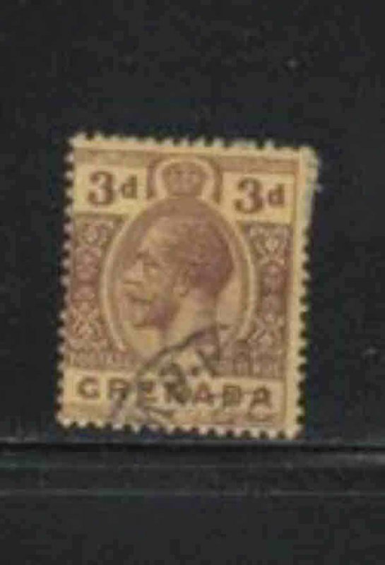 GRENADA #83  1913  3p  KING GEORGE V       F-VF  USED