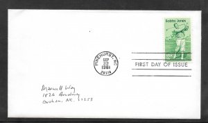 Just Fun Cover #1933 FDC Cachet. (A1350)