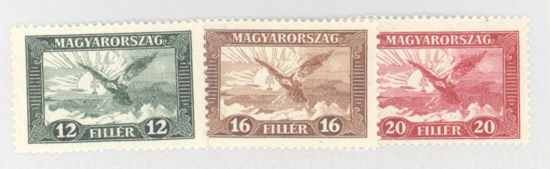 Hungary, Scott #C13-15, MH