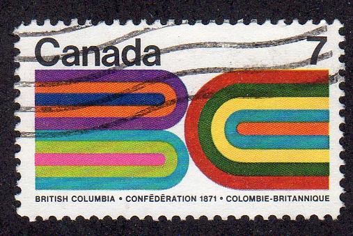 Canada 552 - Used - Abstract BC (British Columbia)