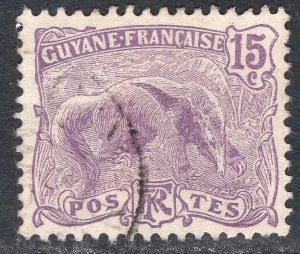 FRENCH GUIANA SCOTT 59