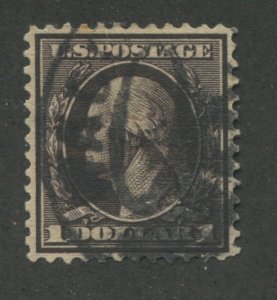 1909 US Stamp #342 $1 Used Very Fine Regular Issue