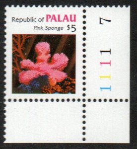 Palau Sc #21 MNH with plate numbers