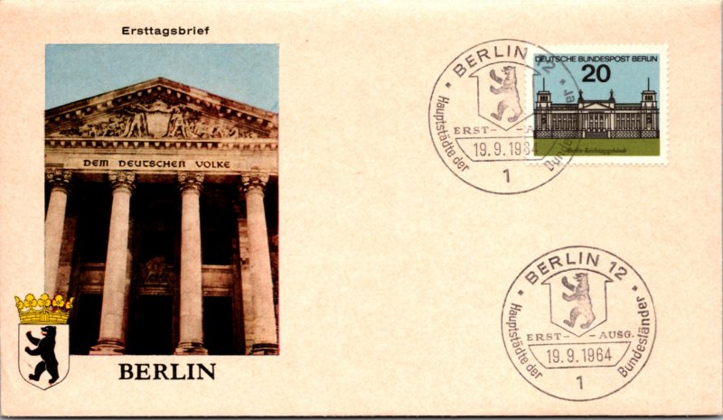 Germany Berlin, Worldwide First Day Cover