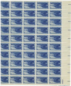 #1092 – 1957 3¢ Oklahoma Statehood – MNH OG Sheet