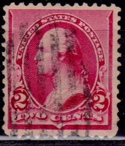 United States 1890, Washington, 2 cent, sc#220, used