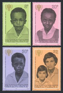 St Vincent 541-544,MNH.Michel 512-515. Year of Child IYC-1979.Children.