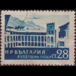 BULGARIA 1954 - Scott# C66 Rila Monastery 28s Used
