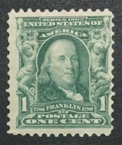 MOMEN: US #300 MINT OG H #31800