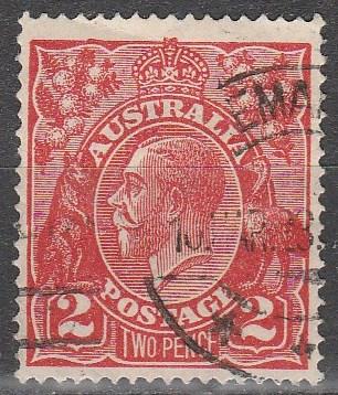 Australia #28 F-VF Used CV $3.25  (A8212)