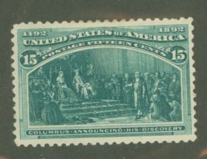 United States #238 Unused Single