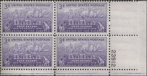 # 970 MINT NEVER HINGED FORT KEARNY