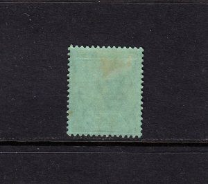 MALAYA STRAITS SETTLEMENTS: Scott #167 $5 Mint HINGED, Cat $120.00