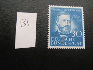 GERMANY 1952 MNH  SC 693 SET XF $42.50  (131)