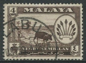 STAMP STATION PERTH Negri Sembilan #66 Arms Definitive Used 1957-63