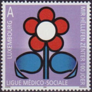 LUXEMBOURG 2008 - Scott# 1239 Medico-social Set of 1 NH