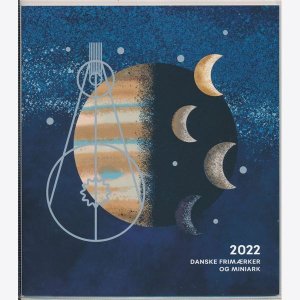 Denmark Danmark year set 2022 MNH stamp collection in official folder