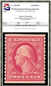 U.S. #353 Used Single with Weiss COA