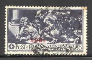 Italy-Rhodes Scott 26 UH - 1930 Ferruci Issue Overprinted - SCV $16.00